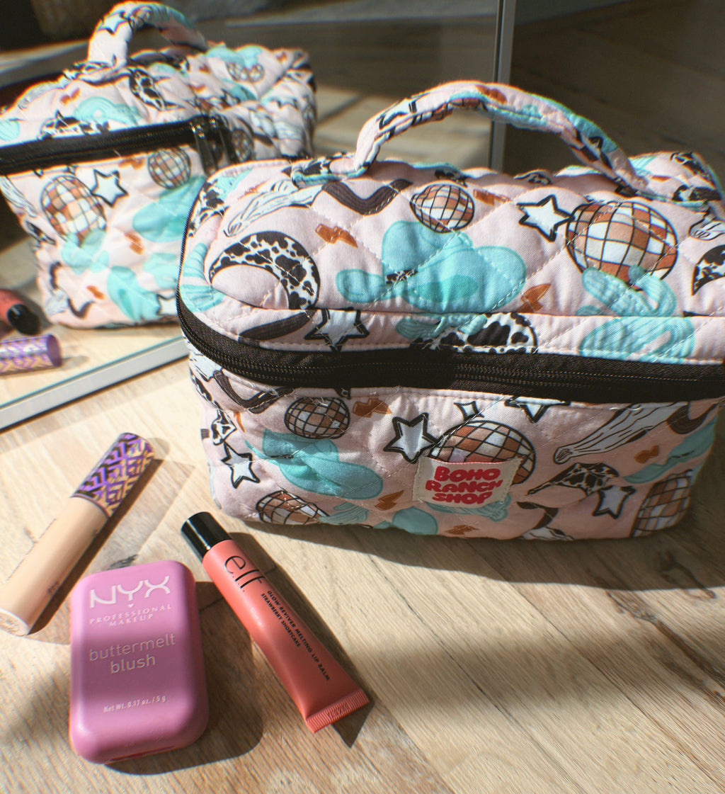 Cowgirl Cosmetic Bag