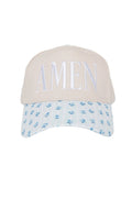 AMEN Trucker Hat Blue Floral