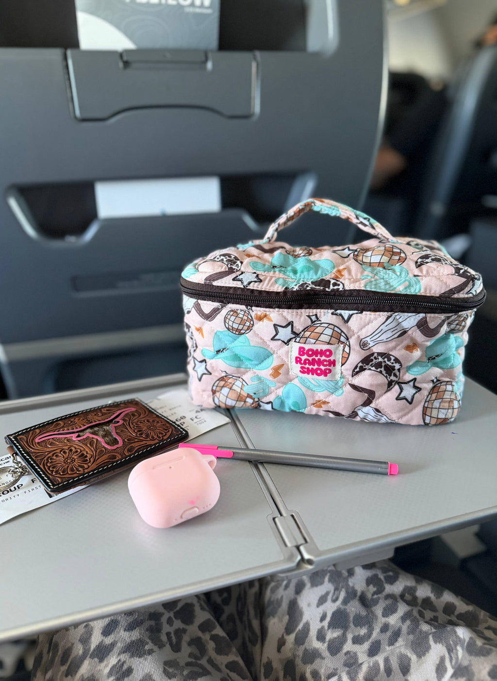 Cowgirl Cosmetic Bag