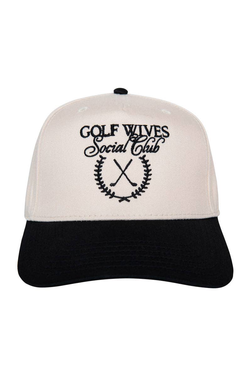 Golf Wives Social Club Two-Toned Fitted Hat