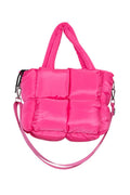 Hot Pink Puffer Tote Mini