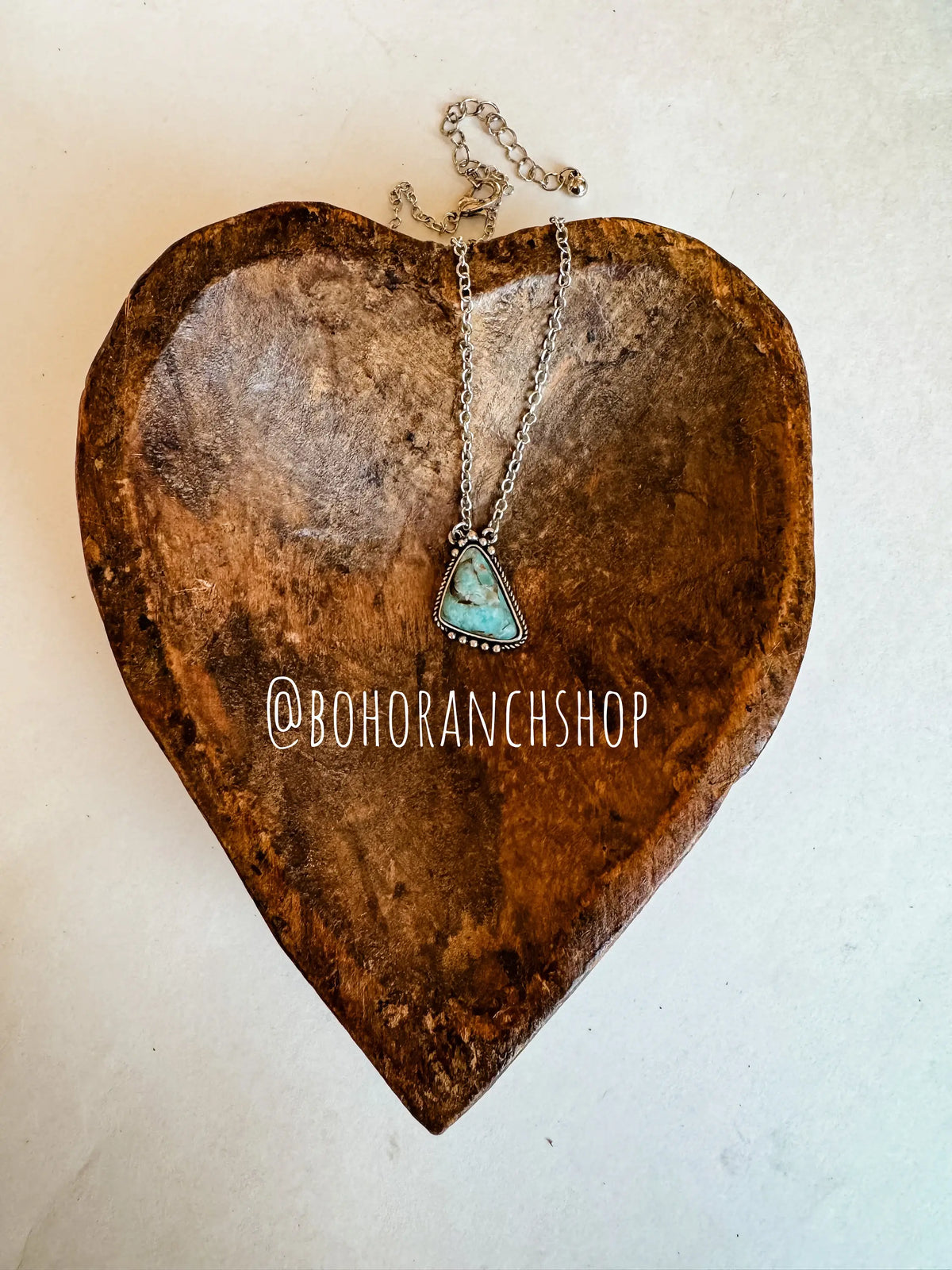 Triangle Turquoise Dainty Necklace