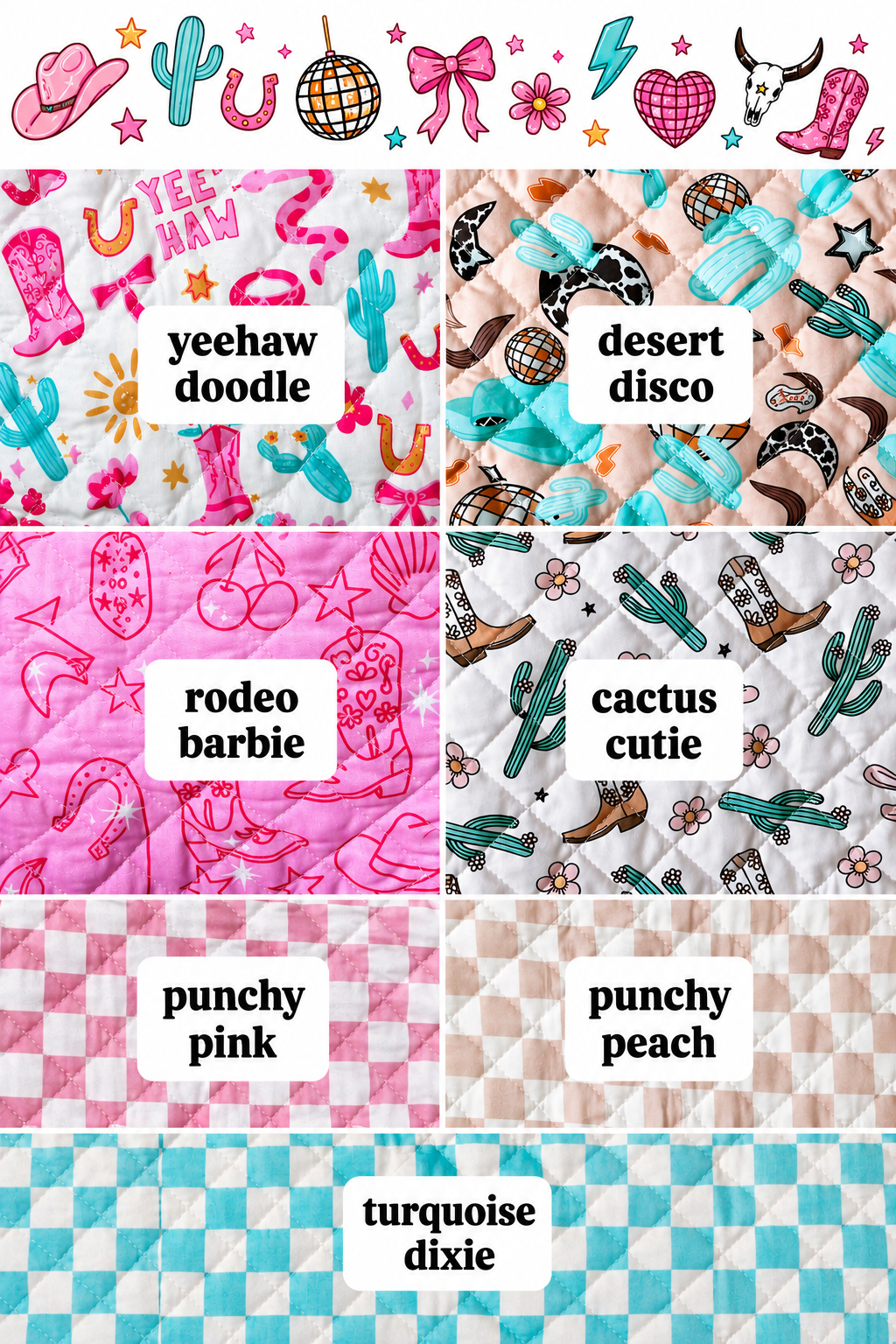 Cowgirl Cosmetic Bag